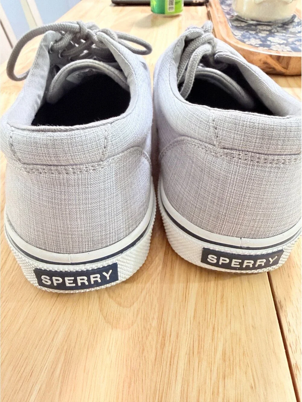 Sperry Men's Gray Memory Foam Casual Sneakers